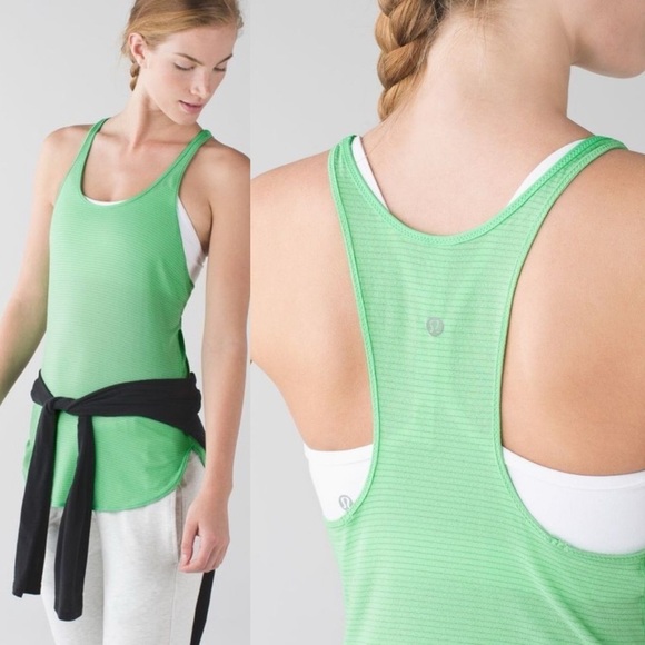 Lululemon Lululemon What The Sport Singlet Tank Sz 4 - Picture 1 of 16